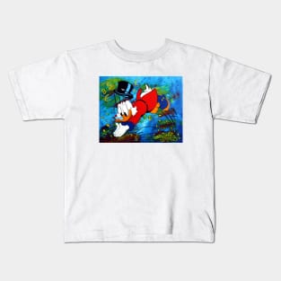 Uncle Scrooge Mcduck Kids T-Shirt